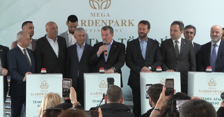 Mega Gardenpark Zeytinburnu Projesi'nin Temeli Atıldı