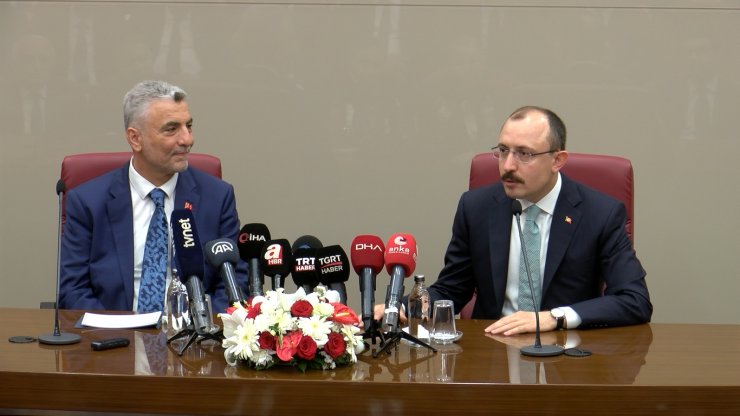 Ticaret Bakanı Bolat, Mehmet Muş'tan Görevi Devraldı