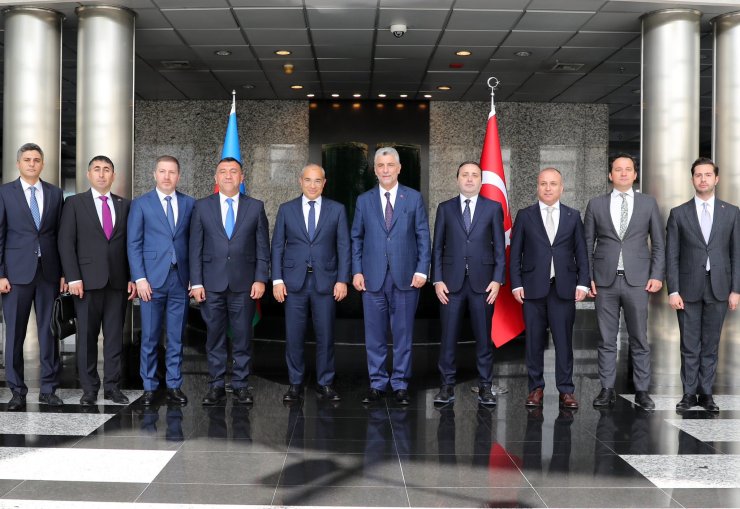 Bakan Bolat, Azerbaycan Ekonomi Bakanı İle Görüştü
